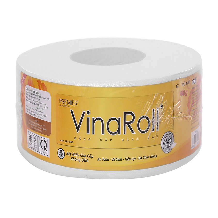 Bao bì giấy vệ sinh Vinaroll